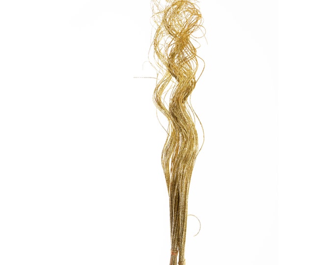 Ting Ting Branches Floral Decor Sparkle Glittered Curly  (24" - 28") (25-30 Stems per Bunch ) Multi Color | Tingting |