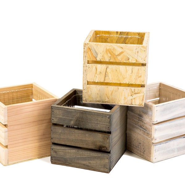 Wood Square Planter Plans Etsy