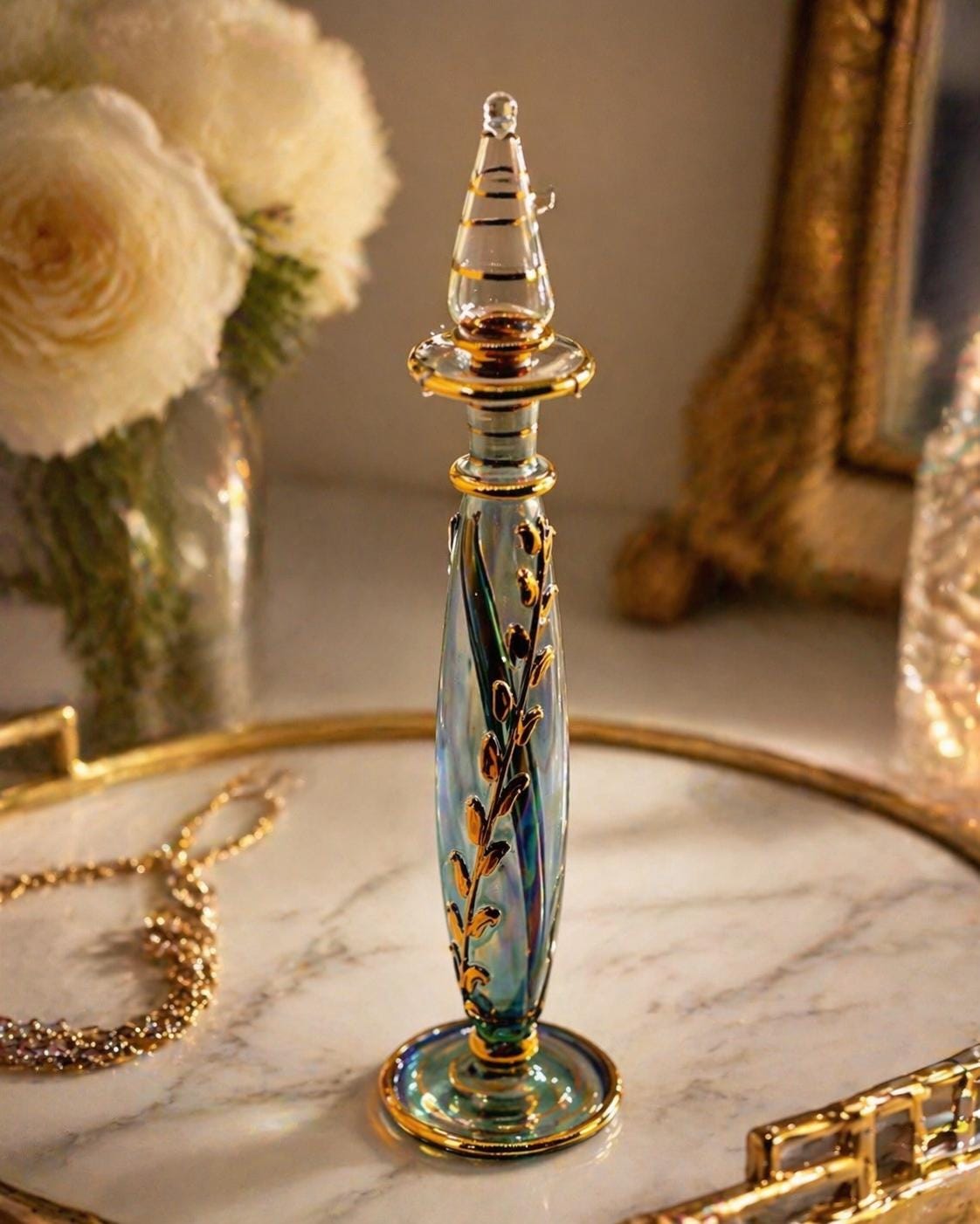 Murano Vintage Perfume Bottle - Etsy