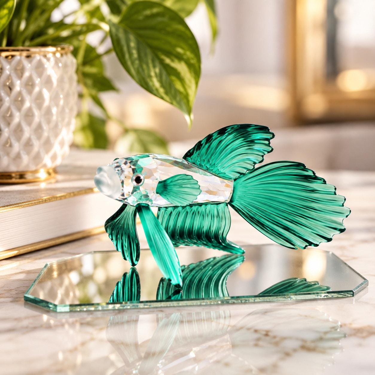 Retired Swarovski Fish - Etsy Canada