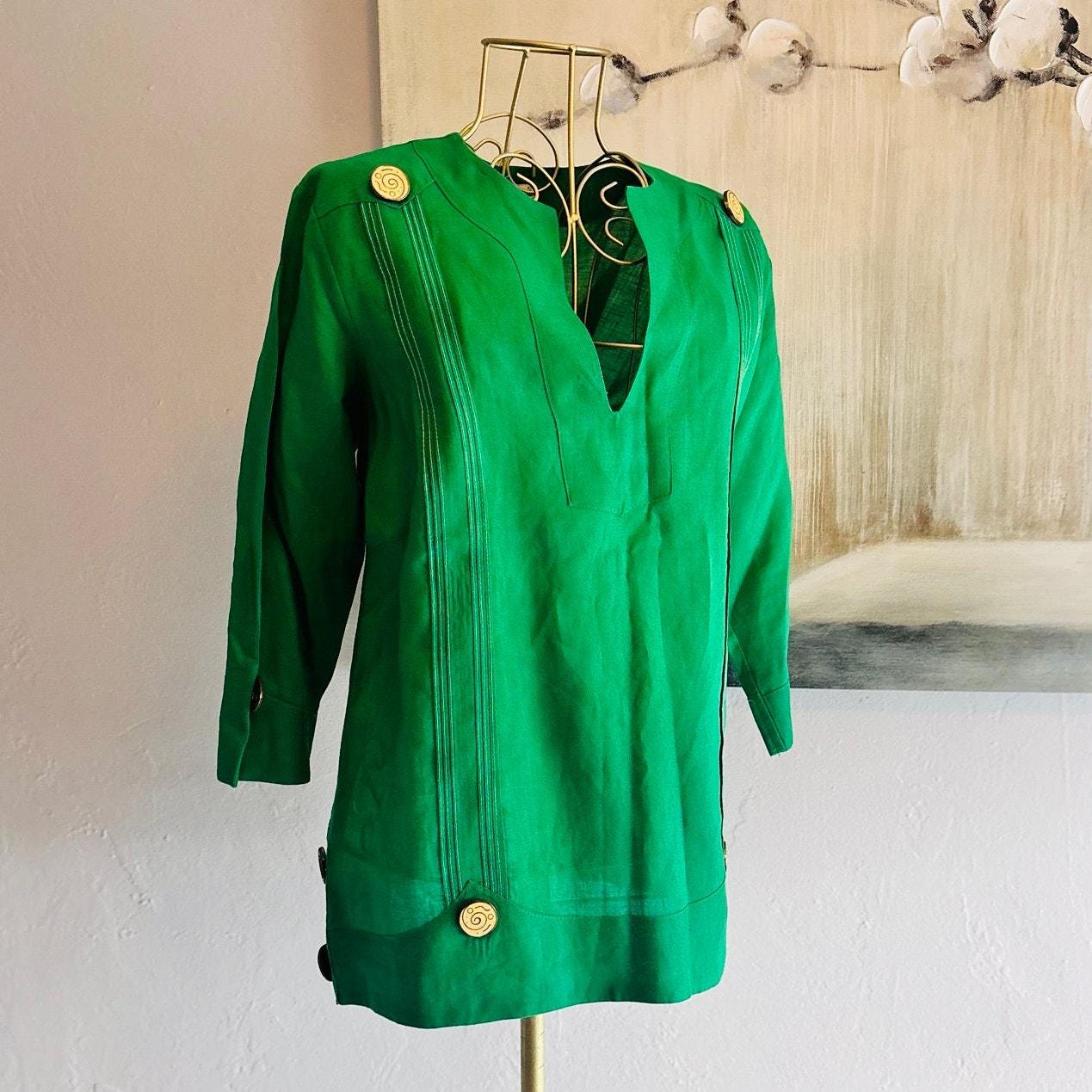 Kelly Green Tunic Dress