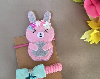 Banny tiny hair tie for babies set of 2