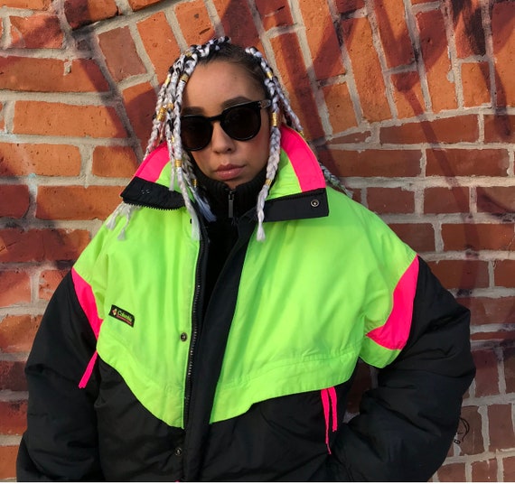90s - Columbia Sportswear - Colourblock - Puffer -