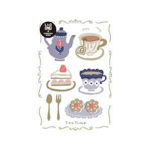 Carte postale Furukawa - L'heure du thé
