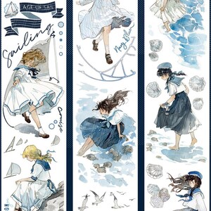 Notte Studio Washi Tape Sample - Sail
