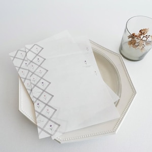 Yohaku Letter Set M177 - Music