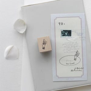 Série de cartes postales Nyret Rubber Stamp Vol.9 - Lettre