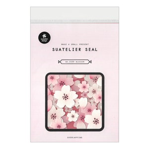 Suatelier overlappende stickers - kersenbloesem