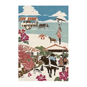 Pocztówka Who Mails Adachi Masato - Okinawa Yaeyama