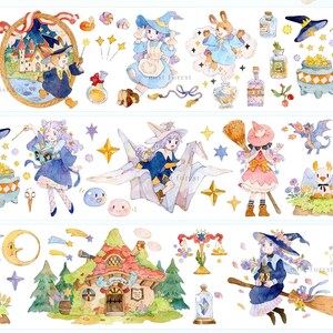 Sample Washi Tape Mist Studio - Rose's Magical Journey