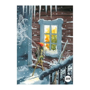 Inge Löök Weihnachtspostkarte - 209