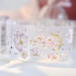 Freckles Tea Matte PET Tape Vol.4 - Floating Dream Florist