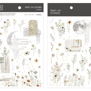 MU Print-On Transfer Stickers 200 - Calm Of The Moon