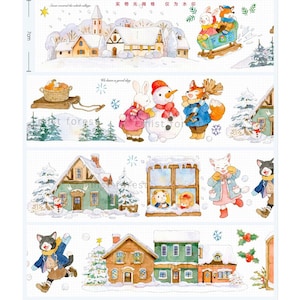 Monster washitape Mist Studio - warme winter