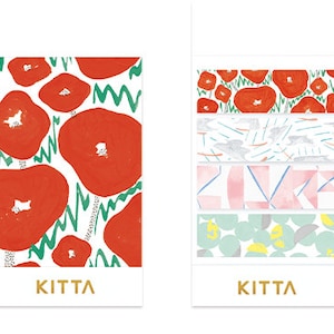 KITTA Washi Tape Stickers Scène KIT060