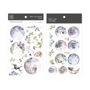 MU Print-On Transfer Stickers 226 - Misty Pineforest