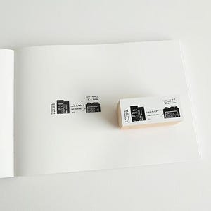 Yohaku Rubber Stamp S096 - Filter