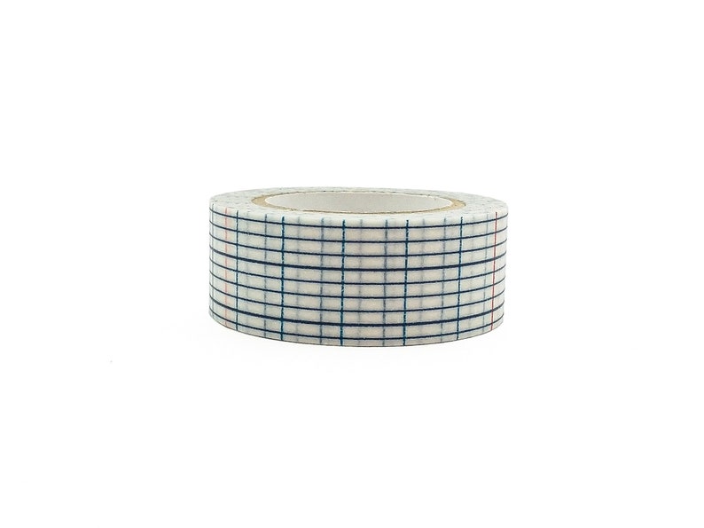 Classiky Grid Washi Tape Indigo
