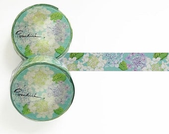 Ponchise Washi Tape - Hydrangea