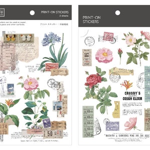 MU bedrukte transferstickers 212 - collagemateriaal