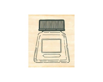 Beverly Rubber Stamp - Ink Bottle