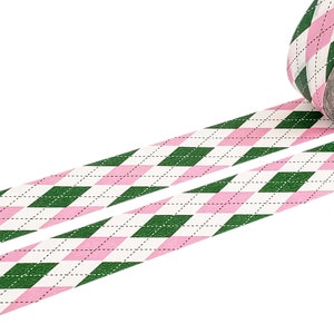 MT Deco / Washi Tape - Argyle Rosa