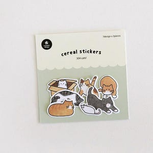 Autocollants Suatelier No.304 - Chats !