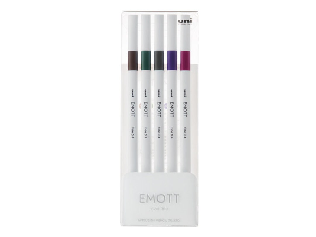 Uniball EMOTT Fineliner Marker Set Vintage Color -  Denmark