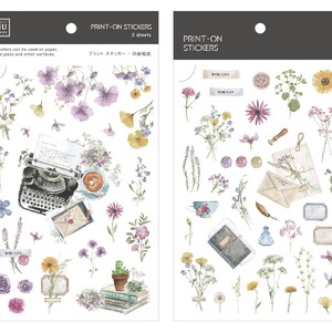 MU Print-On Transfer Stickers 214 - Typewriter