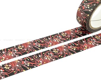 Chrysanthemum Washi Masking Tape Kimono | Saien