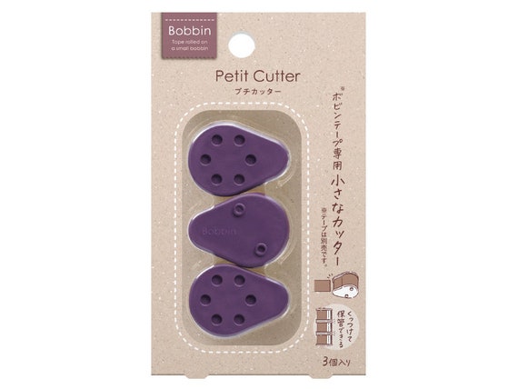 Kokuyo Bobbin Petit Cutter Purple Pack of 3 