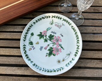 Vintage Japanese Floral Plate