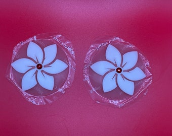 Nipplepads Glow in Dark Flower with Gem