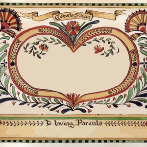 Geburts-Schein Birth Certificate