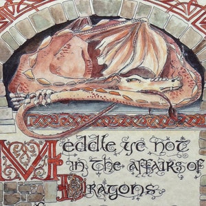Celtic Dragon Artwork