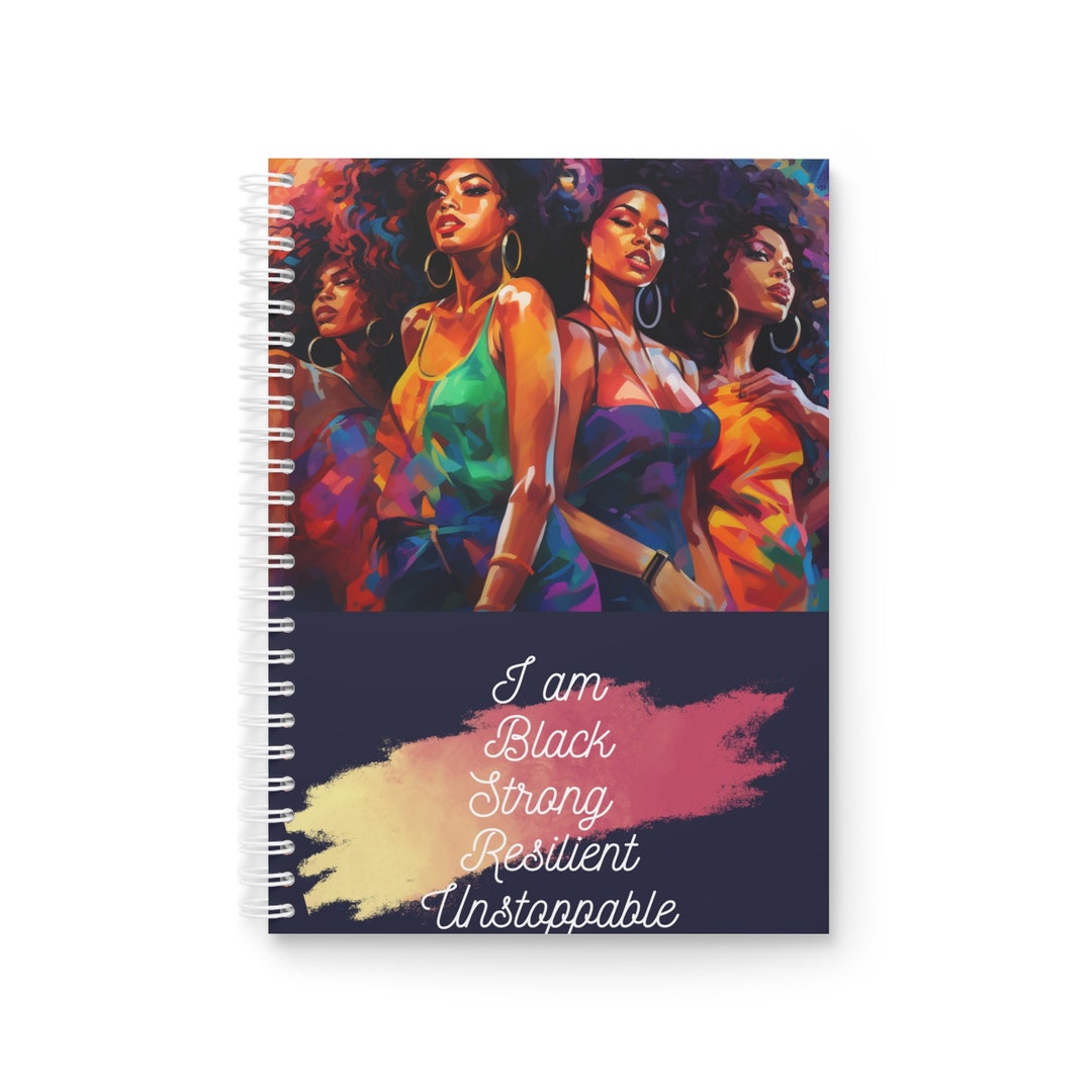 African American Inspired Journals Black Art Journal Etsy