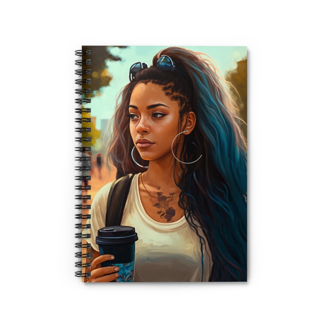 African American Journals Black Art Journal Beautiful Black Etsy