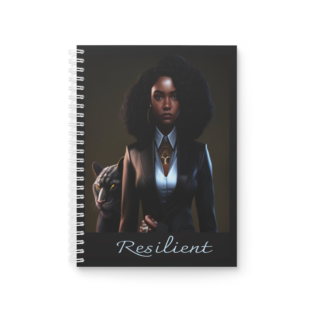 African American Journals Black Art Journal Beautiful Black Etsy