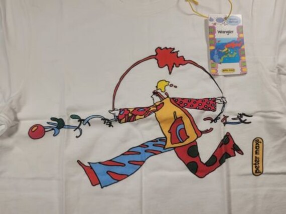 Vintage Style Wrangler Peter Max Special Edition T-shirt Woodstock 
