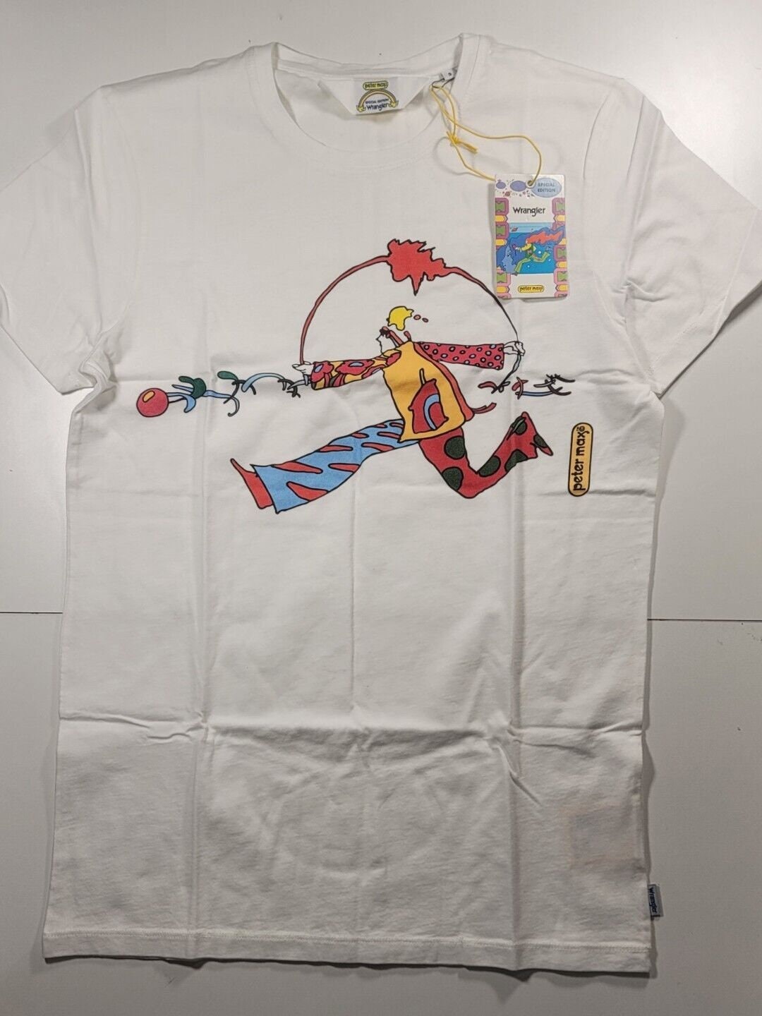 Vintage Style Wrangler Peter Max Special Edition T-shirt Woodstock 