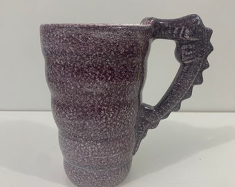 RARE - Starbucks Coffee Company Purple Seahorse Handle Mug Made in Italy