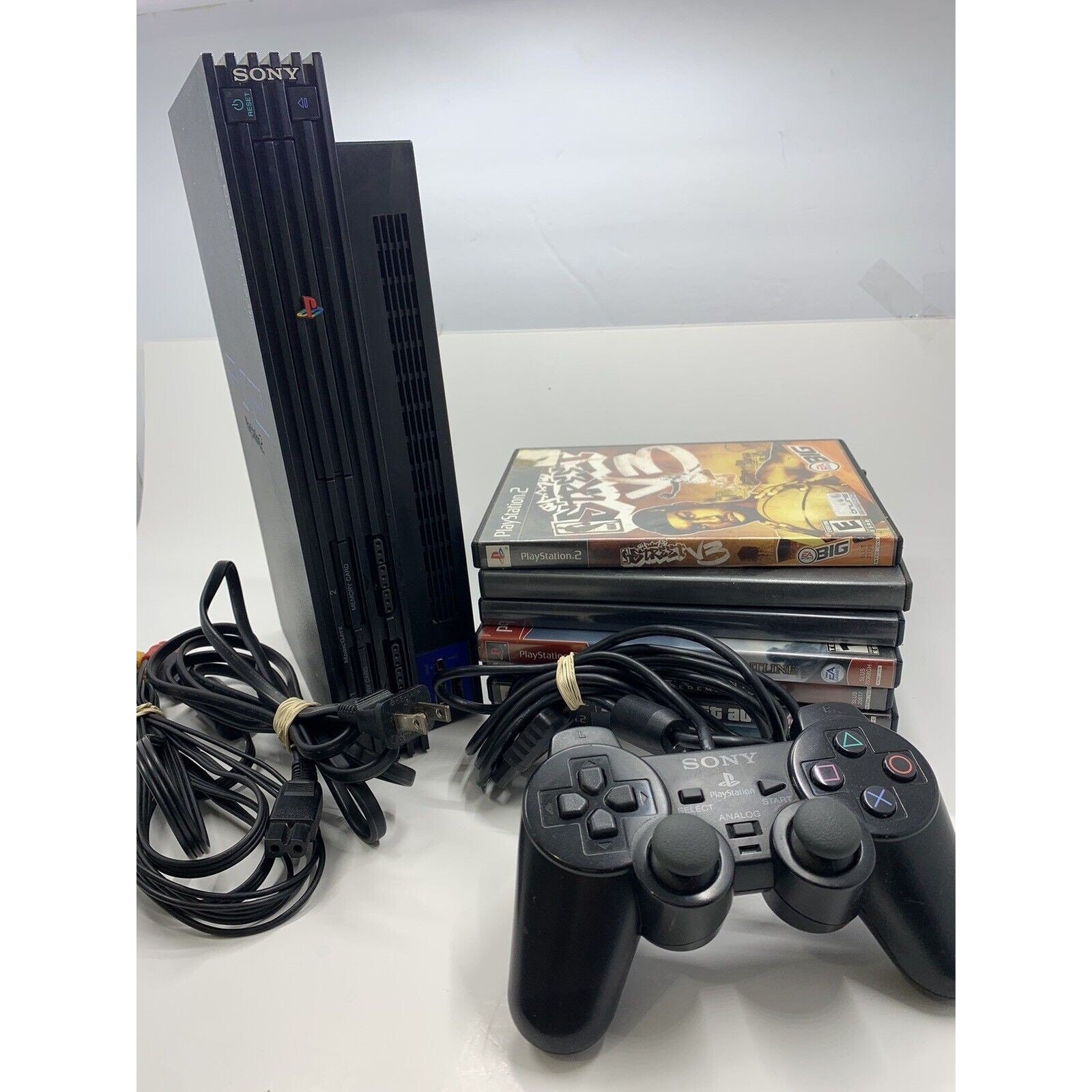 Restored Sony PlayStation 2 PS2 Game Console System (Refurbished) 