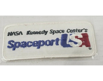 NASA Kennedy Space Center's Spaceport USA opstrijkbare Patch Astronaut Science