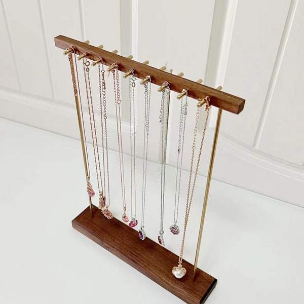Necklace Organizer Stand Etsy