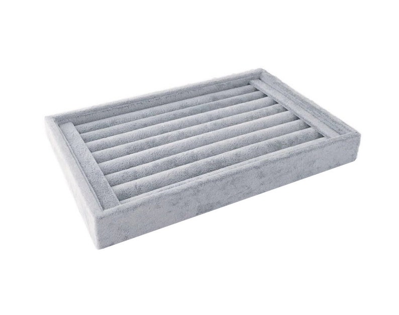 Small Ring Tray Multi Function Stackable Show Case Jewelry Organizer Home Store Practical High Grade Material