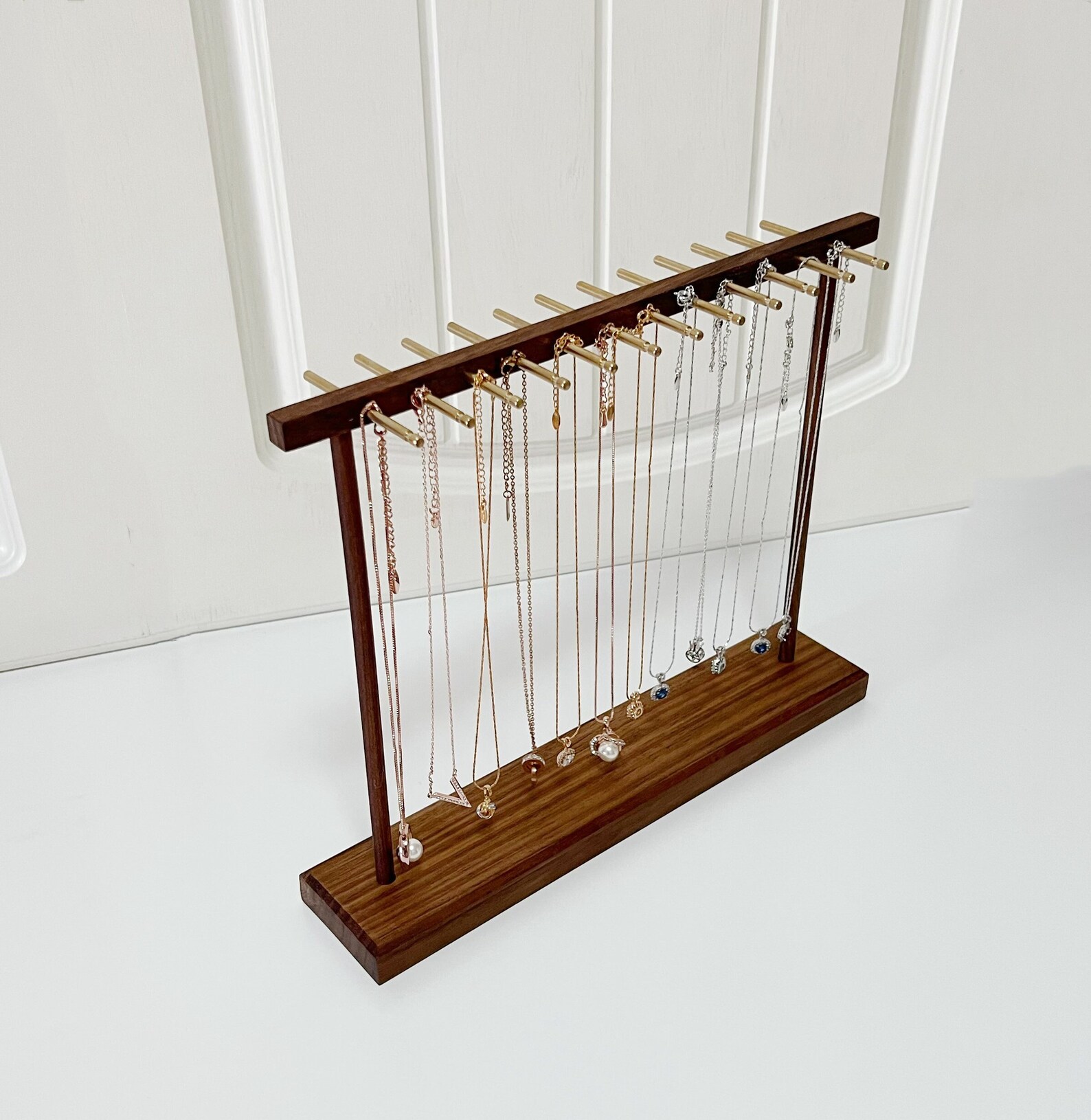 Medium Pendant Stand Necklace Hanger Organizer Storage Display Etsy