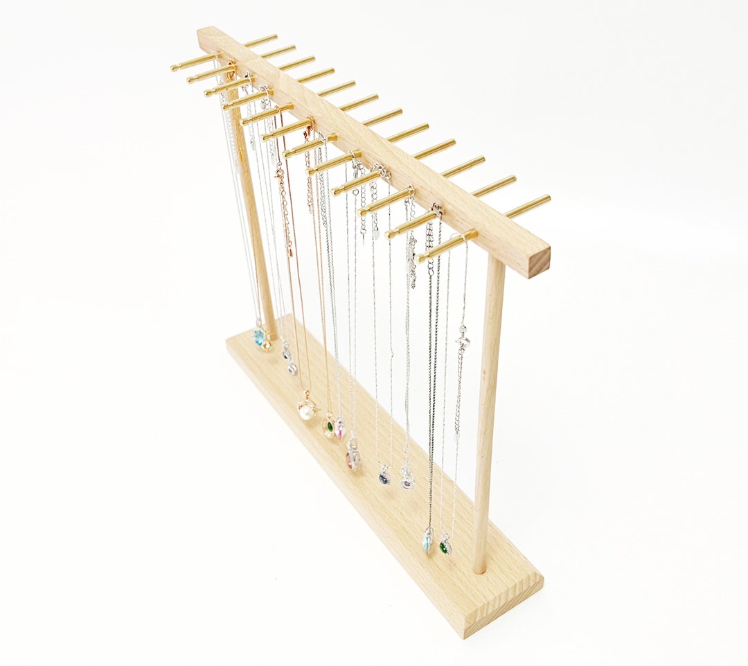 Medium Pendant Stand Necklace Hanger Organizer Storage Display Capacity