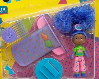 Vintage WEE WILD Things Suzie Cutie Doll Mattel 1987 Black African American NEW