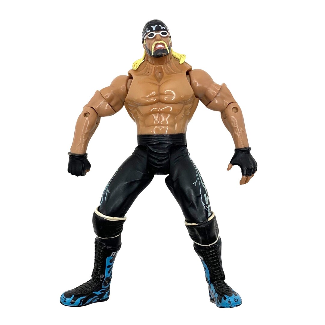 Hollywood Hulk Hogan Action Figure Smash N Slam Wrestlers Toy Etsy