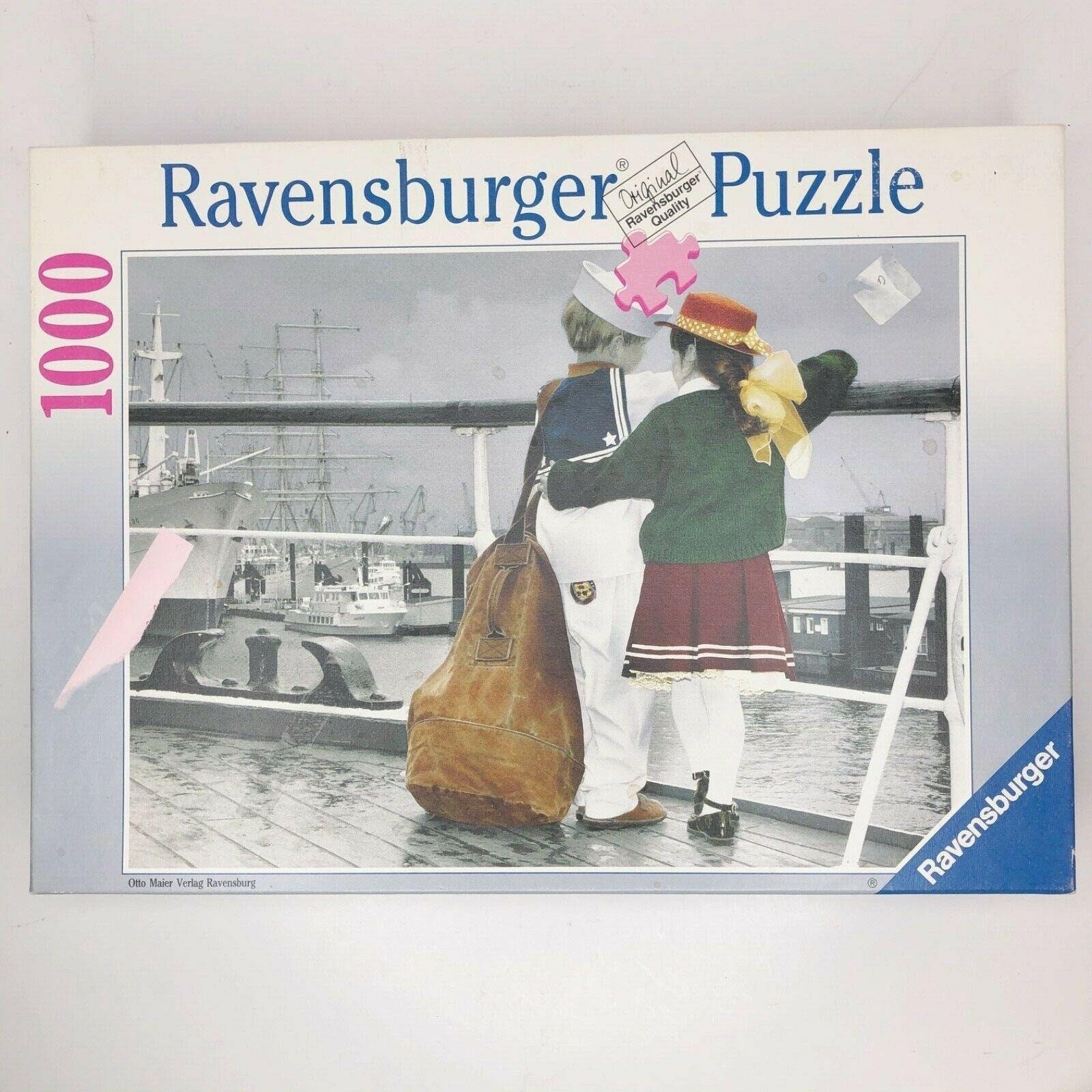 Vintage Ravensburger AHOY 1993 Otto Maier Verlag 1000 Piece Puzzle Complete  - Etsy